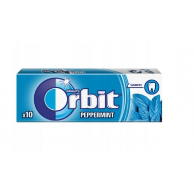Gumy Orbit - PEPPERMINT - drażetki 30x10szt. / 30